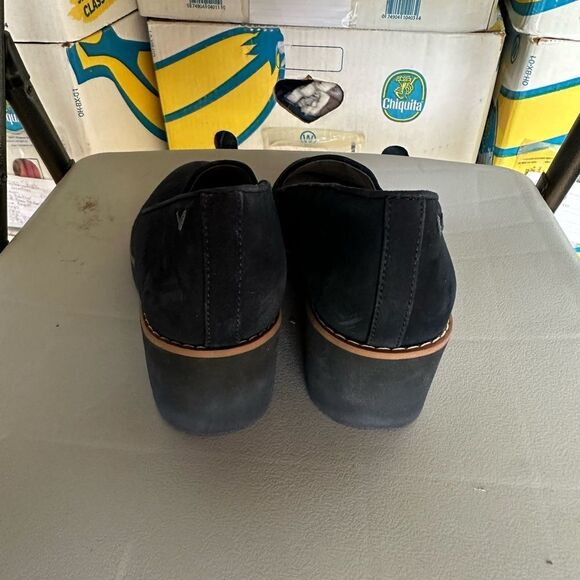 Vionic Women's navy  Suede Loafers - Picture 2 of 4